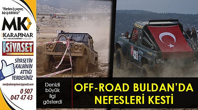 Buldan'da Off-Road yarışları nefes kesti