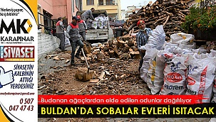Buldan’da sobalar evleri ısıtacak