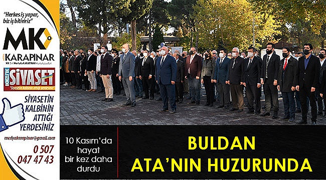 Büyük Önder Atatürk, törenlerle anıldı