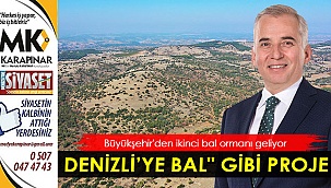 Büyükşehir'den ikinci bal ormanı geliyor