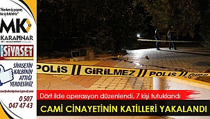 Cami cinayetinin katilleri yakalandı
