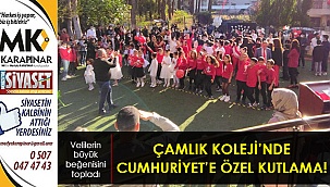 Çamlık Koleji’nde Cumhuriyet’e özel kutlama