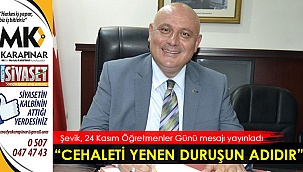 “Cehaleti yenen duruşun adıdır”