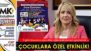 Çocuklara özel etkinlik!