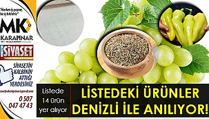 Denizli ile 14 ürün özleşti