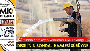 DESKİ'nin sondaj hamlesi sürüyor