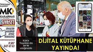 Dijital kütüphane yayında!