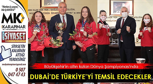 Dubai'de Türkiye'yi temsil edecekler