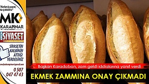 Ekmek zammına onay henüz çıkmadı