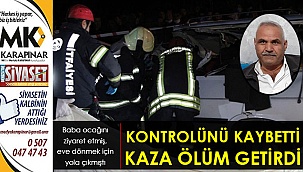 Feci kazada hayatını kaybetti