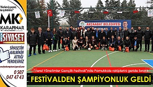 Festivalden şampiyonluk geldi