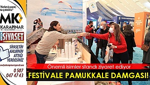 Festivale Pamukkale damgası!