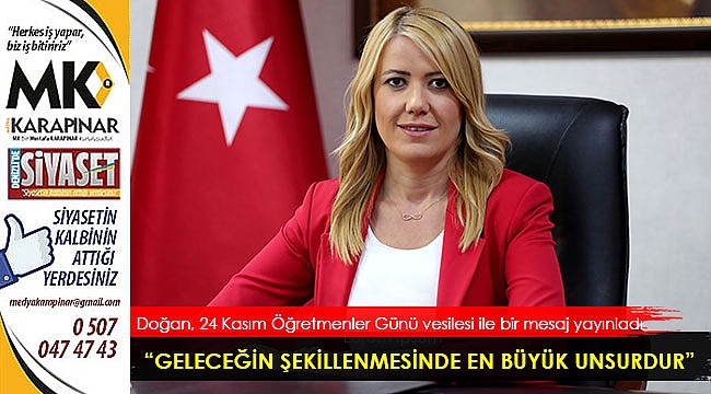 “Geleceğin şekillenmesinde en büyük unsurdur”