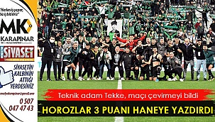 Horozlar haneye 3 puanı yazdırdı