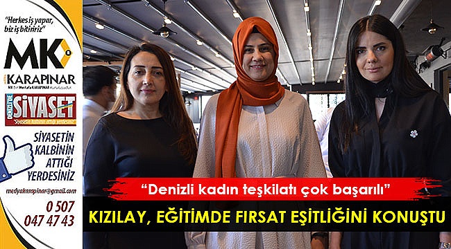 Kızılay, eğitimde fırsat eşitliğini konuştu