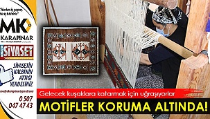 Motifler koruma altına alındı