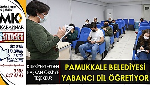 Pamukkale Belediyesi yabancı dil öğretiyor