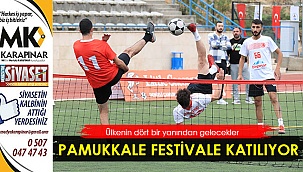 Pamukkale festivale katılıyor