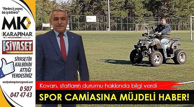 Spor camiasına müjdeli haber!