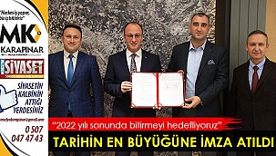 Tarihin en büyüğüne imza atıldı