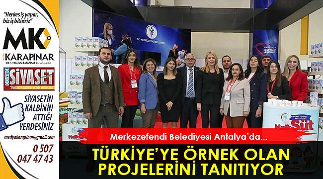 Türkiye'ye örnek projeleri fuarda anlatıyorlar