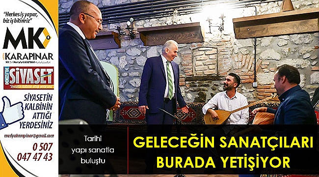 Vali Atik ve Başkan Zolan'dan konservatuara ziyaret