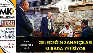 Vali Atik ve Başkan Zolan'dan konservatuara ziyaret