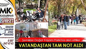 Vatandaştan tam not aldı