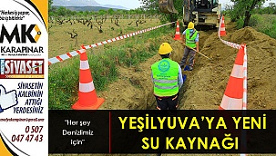 Yeşilyuva’ya yeni su kaynağı