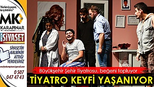 Zolan çifti tiyatroseverleri yalnız bırakmadı