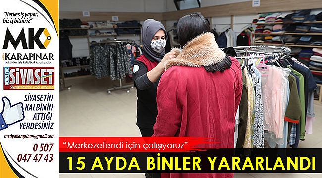 15 ayda binler yararlandı
