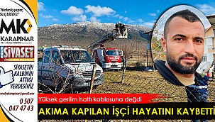 Akıma kapılan işçi hayatını kaybetti