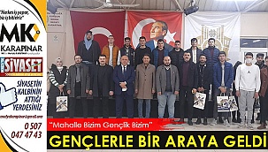 Başkan Şevik, üniversiteli gençlerle bir araya geldi