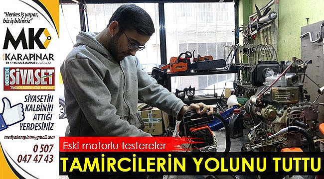 Budanma mevsimi geldi, tamircilerde yoğunluk başladı