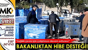 Buldan’a bakanlıktan hibe desteği