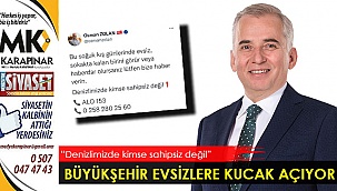 Büyükşehir evsizlere kucak açıyor