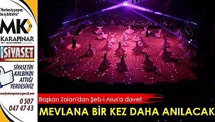 Büyükşehir, Hz. Mevlana için anma programı düzenleyecek