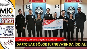 Dartçılar bölge turnuvasında iddialı