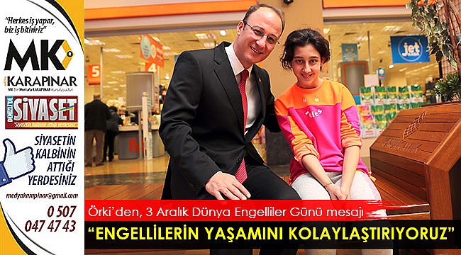 “Engellilerin yaşamını kolaylaştırıyoruz”