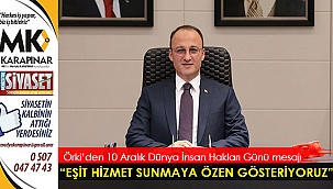 “Eşit hizmet sunmaya özen gösteriyoruz”