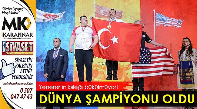 İki eli de şampiyon oldu