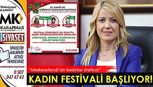 Kadın festivali başlıyor