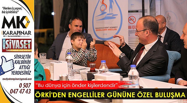 Örki‘den engelliler gününe özel buluşma