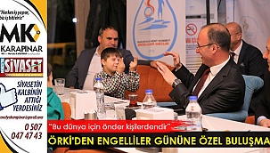 Örki‘den engelliler gününe özel buluşma