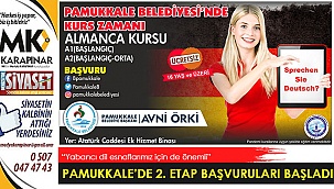 Pamukkale’de 2. etap başvuruları başladı