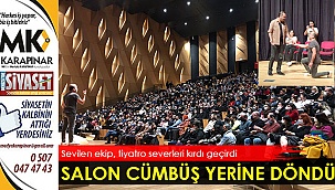 Salon cümbüş yerine döndü