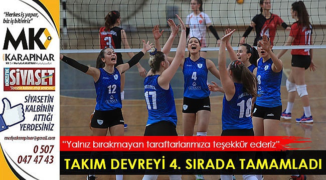 Takım devreyi 4. sırada tamamladı