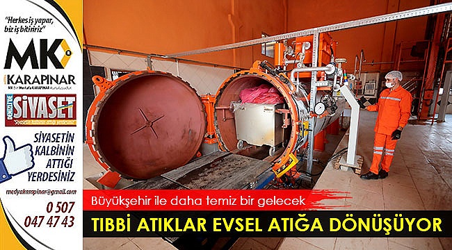 Tıbbi atık evsel atığa dönüşüyor