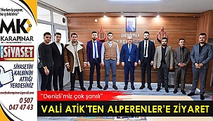Vali Atik’ten Alperenler’e ziyaret