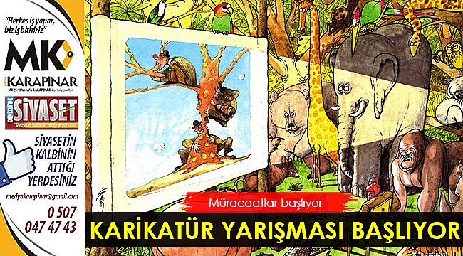 2. Uluslararası Karikatür Yarışması başlıyor